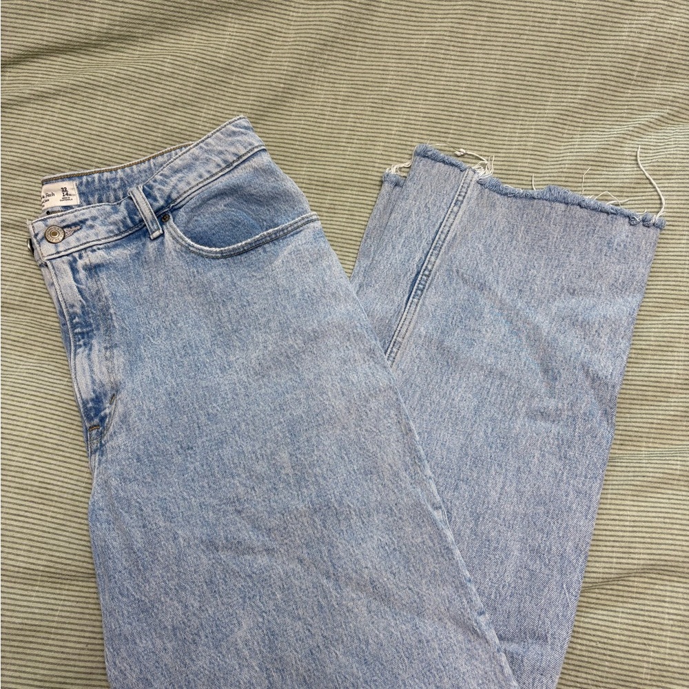 Abercrombie & Fitch 90s Relaxed High Rise Curve Love Jeans